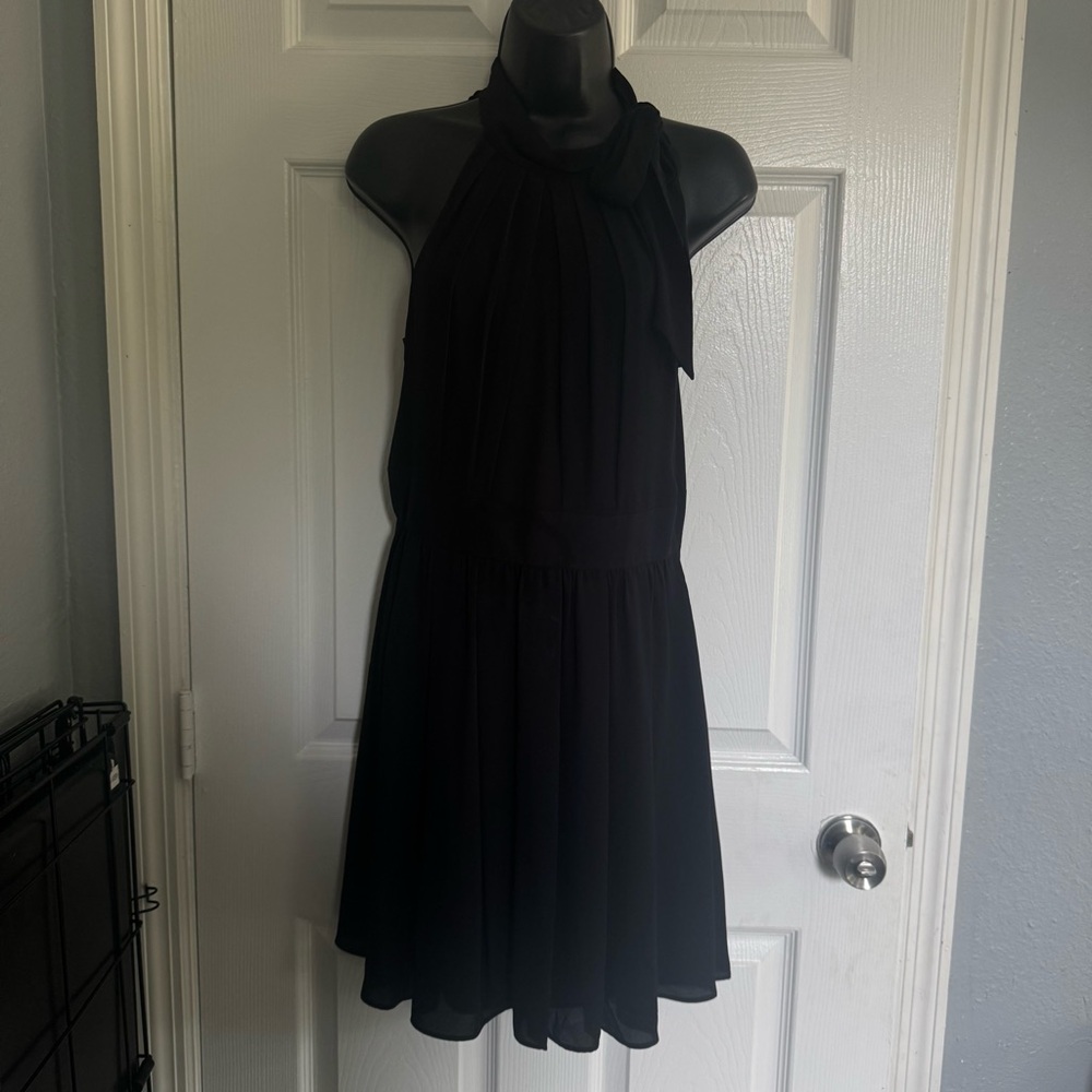 Express halter tie little black Dress - Size M
